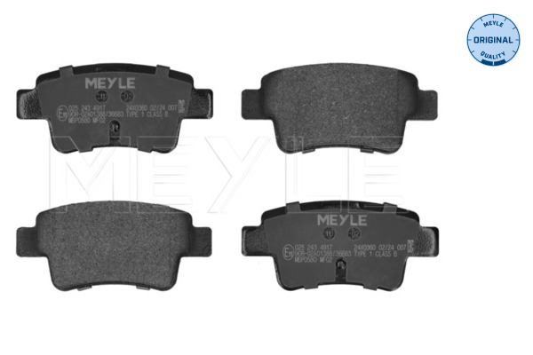Placute frana MEYLE 025 243 4917