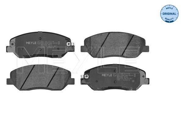 Placute frana MEYLE 025 243 5117/W