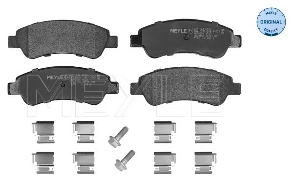 Placute frana MEYLE 025 244 6519