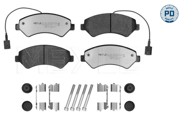 Placute frana MEYLE 025 244 6619-1/PD