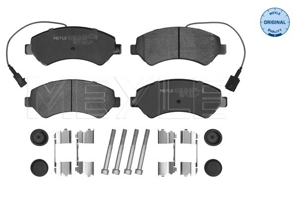 Placute frana MEYLE 025 244 6619/W2