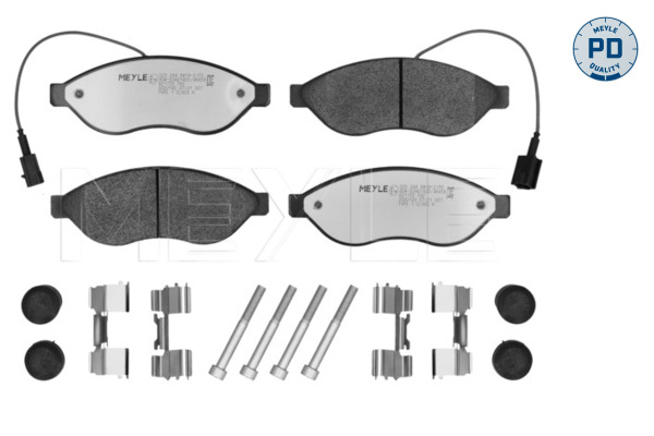 Placute frana MEYLE 025 244 6819-2/PD