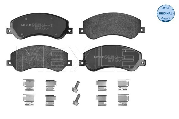 Placute frana MEYLE 025 244 8418