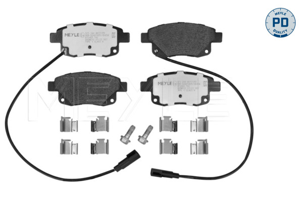 Placute frana MEYLE 025 244 8617/PD