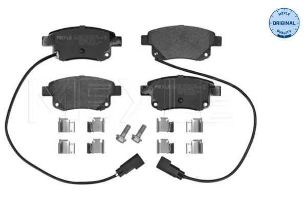 Placute frana MEYLE 025 244 8617/W