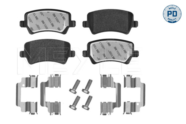 Placute frana MEYLE 025 244 9618/PD