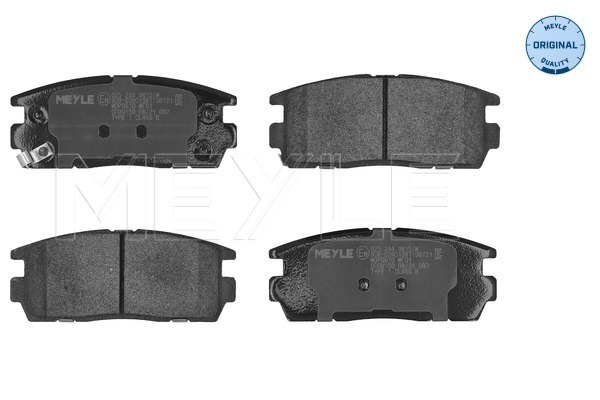 Placute frana MEYLE 025 244 9815/W
