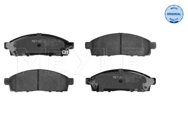Placute frana MEYLE 025 245 2916/W