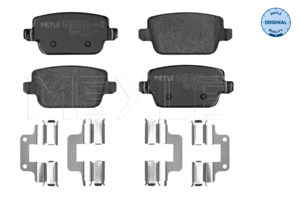 Placute frana MEYLE 025 245 3716