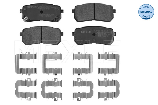 Placute frana MEYLE 025 245 5915/W