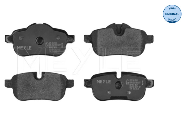 Placute frana MEYLE 025 245 5918