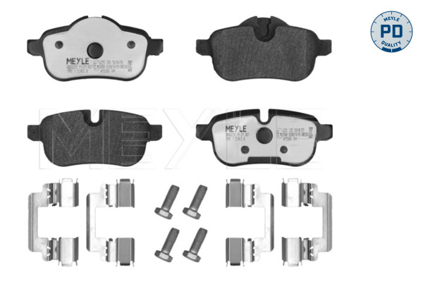 Placute frana MEYLE 025 245 5918/PD