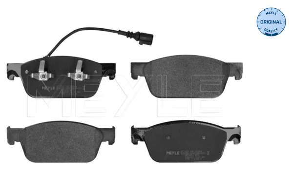Placute frana MEYLE 025 246 2318/W