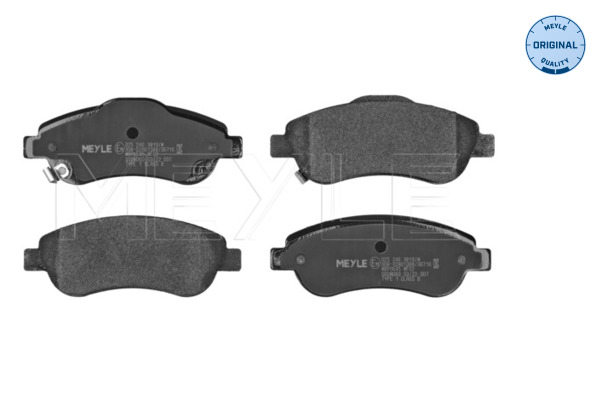 Placute frana MEYLE 025 246 3819/W