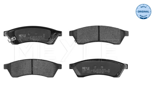 Placute frana MEYLE 025 247 4414/W