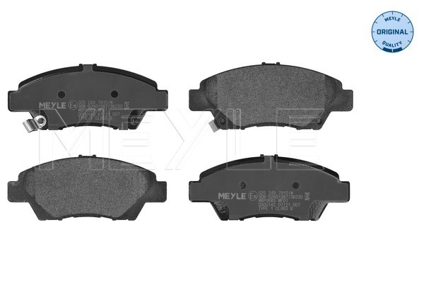 Placute frana MEYLE 025 249 7915/W