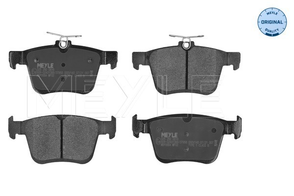 Placute frana MEYLE 025 250 0816