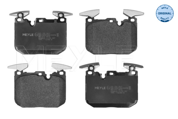 Placute frana MEYLE 025 250 2817