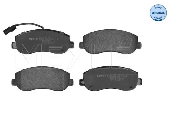 Placute frana MEYLE 025 251 4718/W