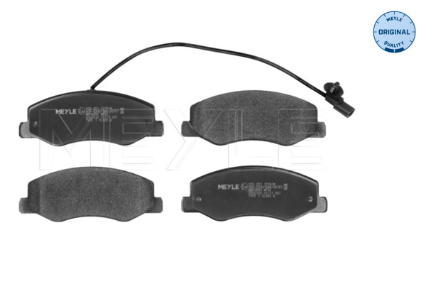 Placute frana MEYLE 025 251 7218/W