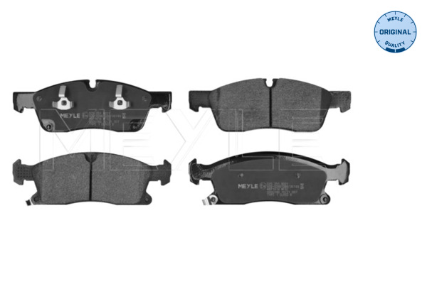 Placute frana MEYLE 025 251 9021