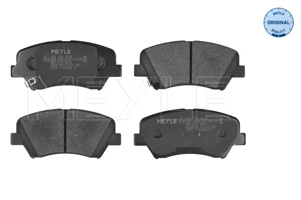 Placute frana MEYLE 025 256 9218