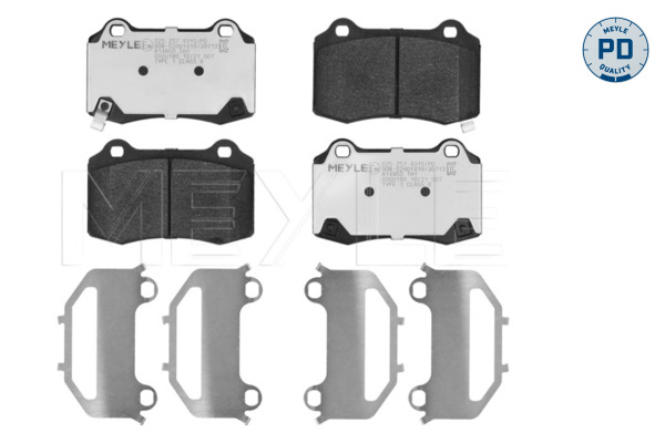 Placute frana MEYLE 025 257 4315/PD