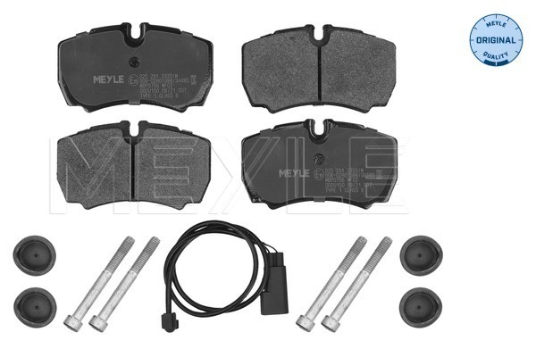 Placute frana MEYLE 025 291 2320/W
