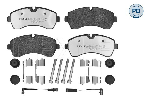 Placute frana MEYLE 025 292 0020/PD