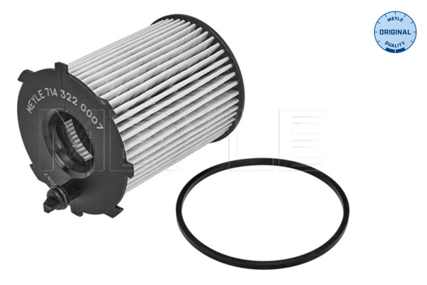 Filtru ulei FORD FIESTA VI (CB1, CCN) 1.5 TDCi  diesel 75 cai MEYLE 7143220007