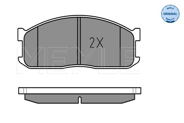 Placute frana MEYLE 0252000215/W