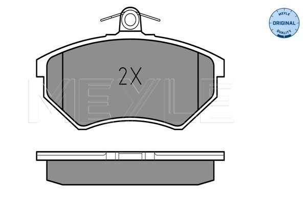 Placute frana MEYLE 0252090119/W