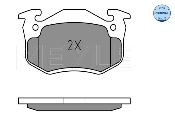 Placute frana MEYLE 0252097311