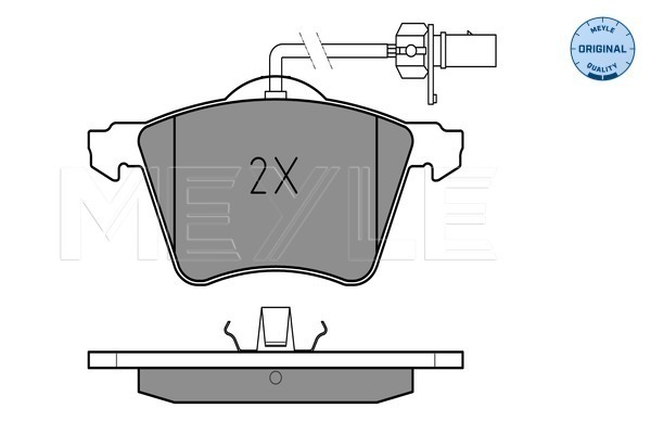 Placute frana MEYLE 0252103419/W