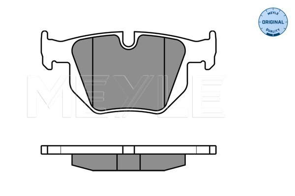 Placute frana MEYLE 0252128217