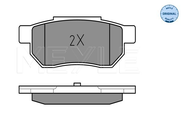 Placute frana MEYLE 0252131313/W