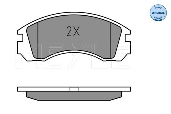 Placute frana MEYLE 0252136315/W