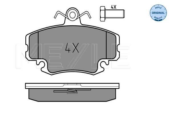 Placute frana MEYLE 0252146318/W