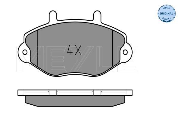 Placute frana MEYLE 0252146918