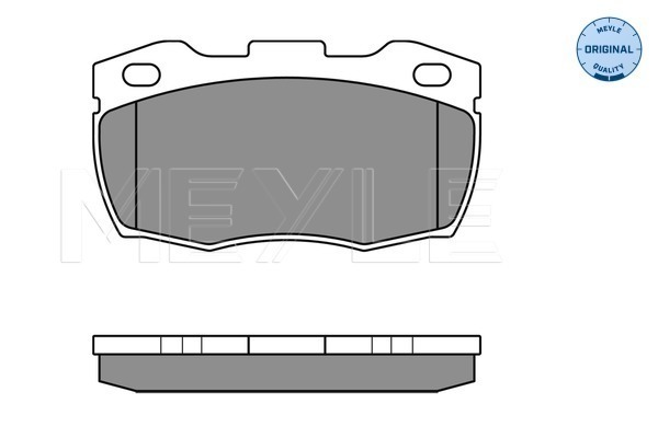 Placute frana MEYLE 0252151918