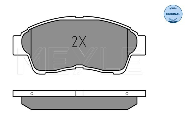 Placute frana MEYLE 0252160117/W