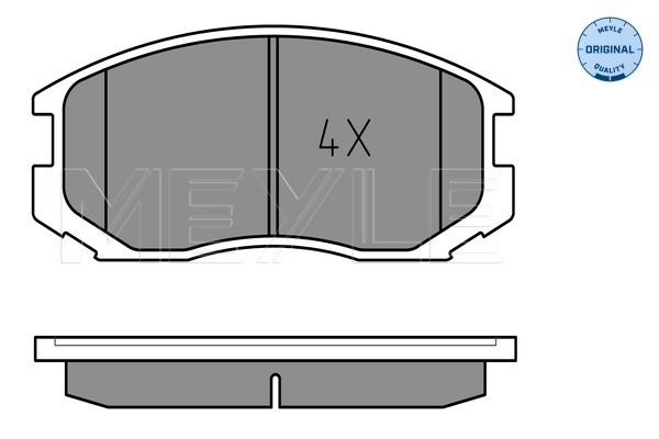 Placute frana MEYLE 0252165015