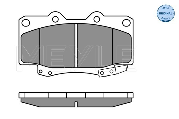 Placute frana MEYLE 0252167915/W