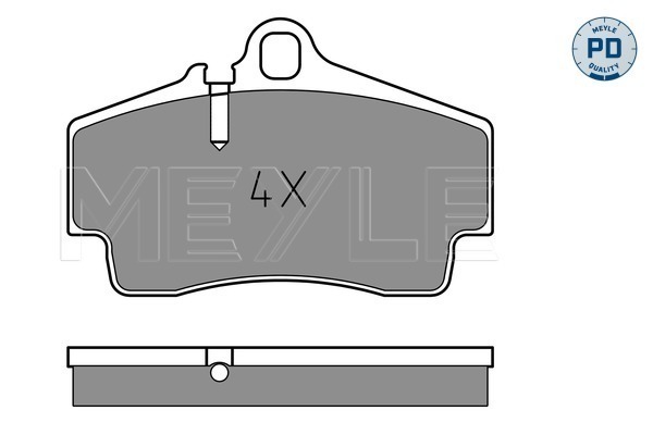 Placute frana MEYLE 0252179216/PD