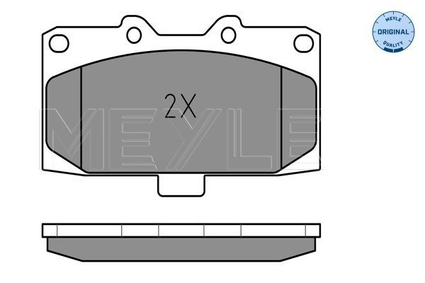 Placute frana MEYLE 0252185415/W