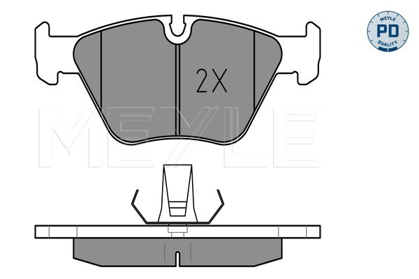 Placute frana MEYLE 0252199020/PD