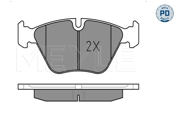 Placute frana MEYLE 0252199020/PD
