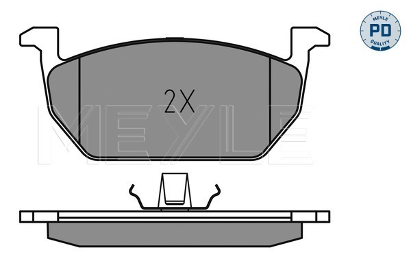 Placute frana MEYLE 0252203517/PD