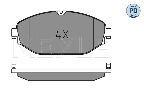 Placute frana MEYLE 025 220 7619/PD