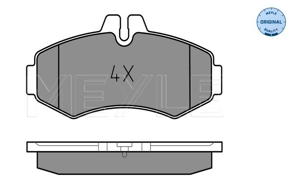 Placute frana MEYLE 0252302220
